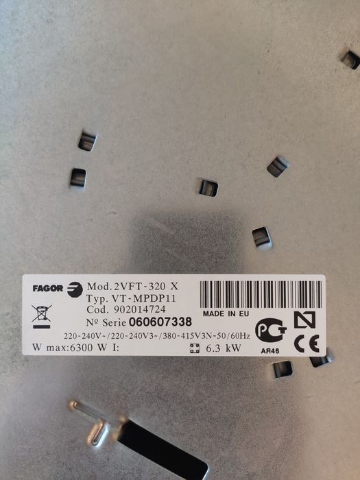 Продавам комплект фурна/котлони Фагор/Fagor