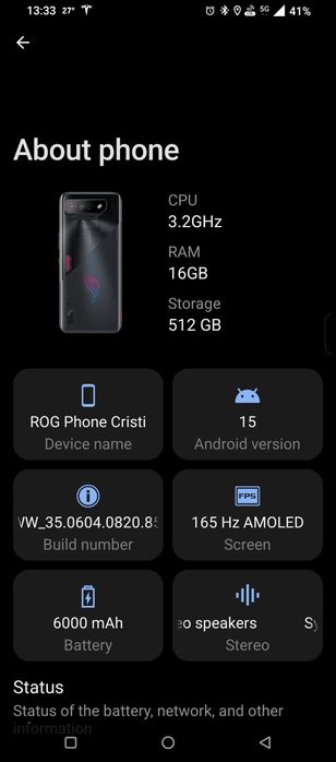 Asus Rog Phone 7 512GB