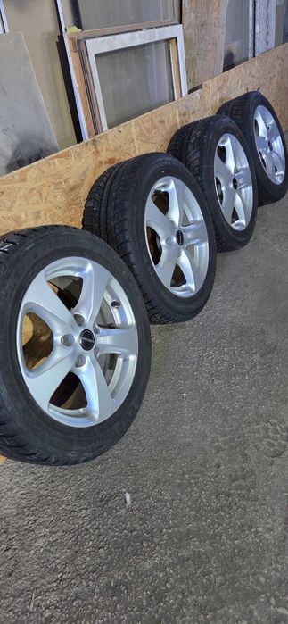 WAG GRUP  джанти със зимни  гуми 205/55/16  7J×16  ET40  5×112  цо56,6
