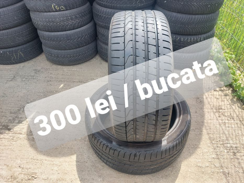 300 lei bucata! Doua anvelope de vara 265 40 r21 Pirelli P Zero dot 2024