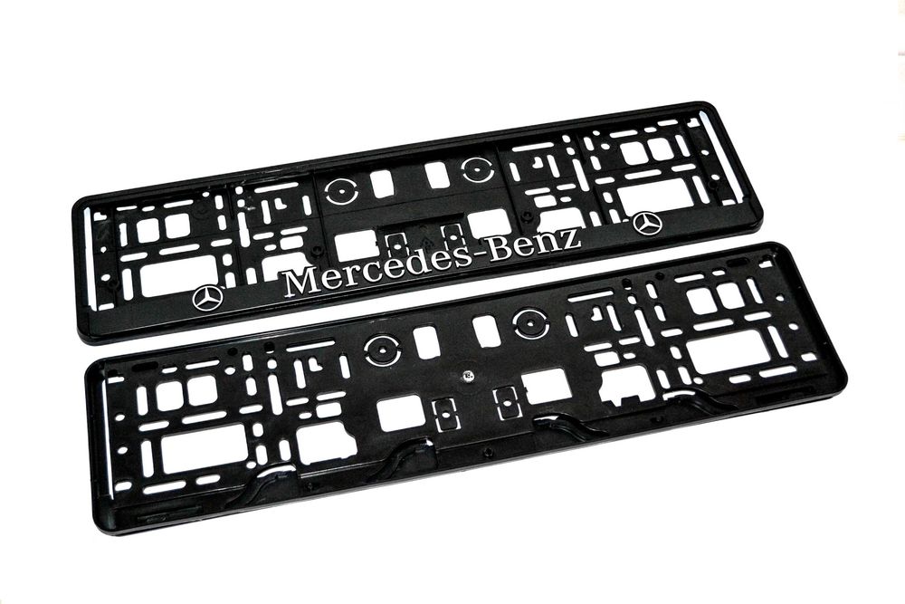 Рамки за регистрационен номер Mercedes 2 броя