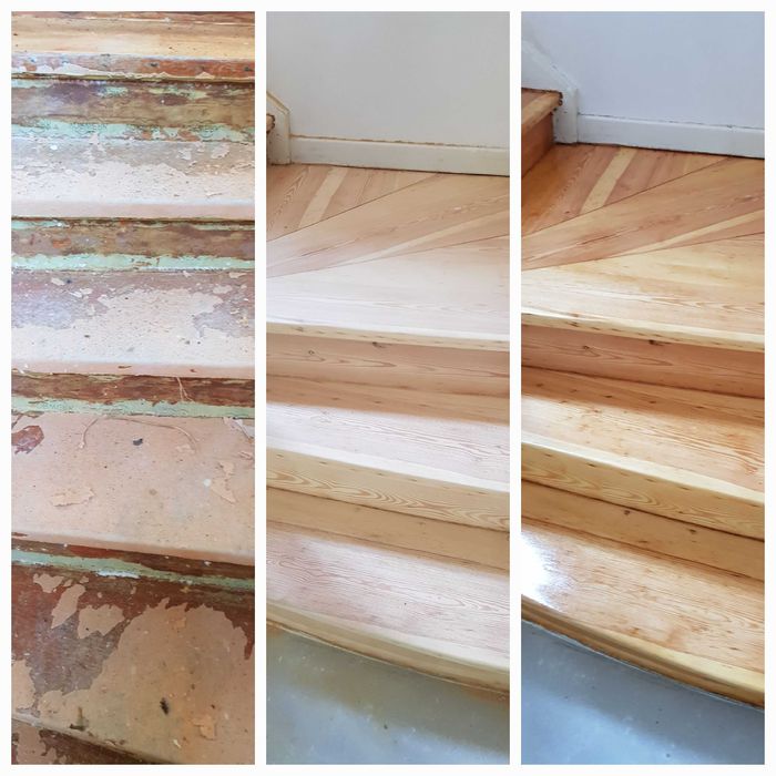 Циклене на паркет и дюшеме