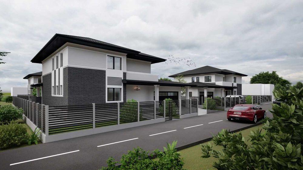 Teren 2.303mp în Bucium, cu autorizație construire 4 case individuale