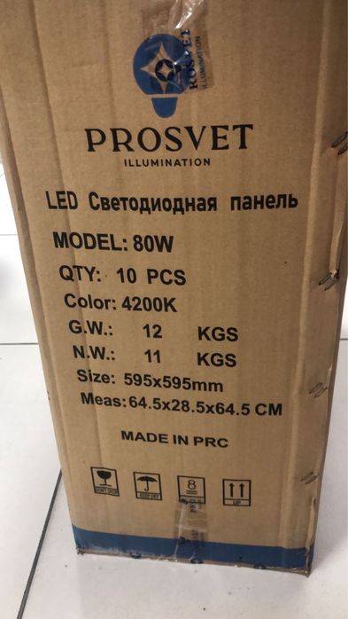 Светодиодная панель Prosvet