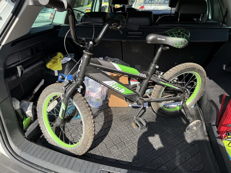 Bicicleta copii, roti ajuratoare