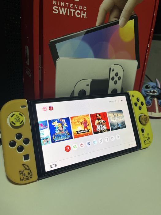 Nintendo switch oled прошитая,чипованная