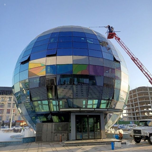 Fasad moyka oyna yuvish Фасад мойка Bino tozalash