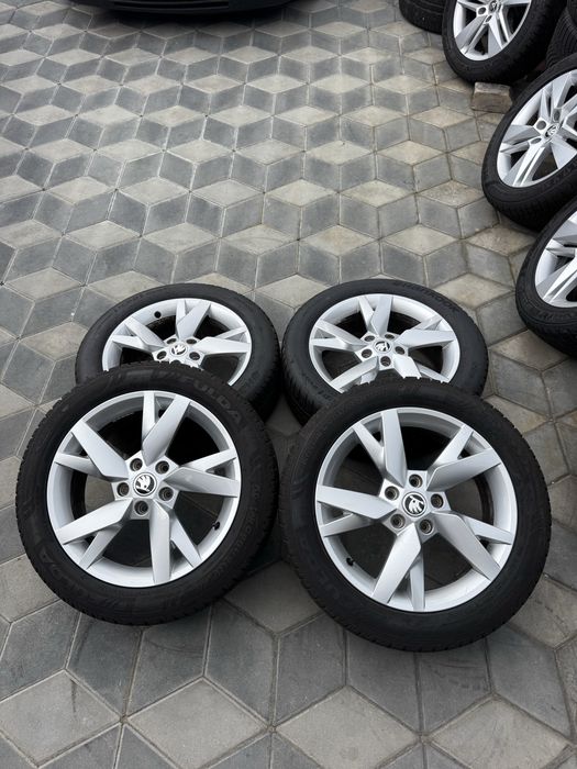 Jante Orig”Skoda R17(5x112)”Octavia 4/3/2/Superb/Yeti/Karoq/Kodiaq/Vw/Seat~