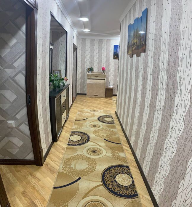 135000у.е Тинчлик метро 5 хона 110м2 Евро ремонт Баниквиский цпесплан