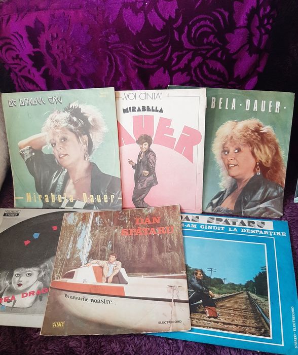 Discuri vinil în conditi  f   bune !