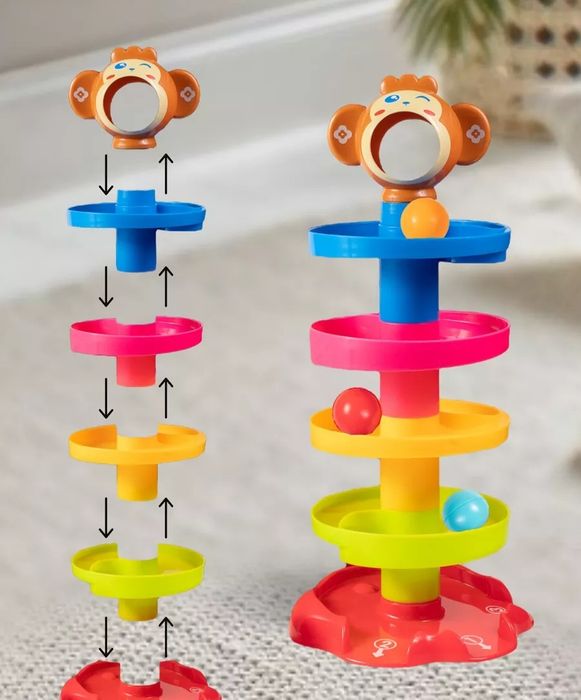 Пирамидка-серпантин Обезьянка