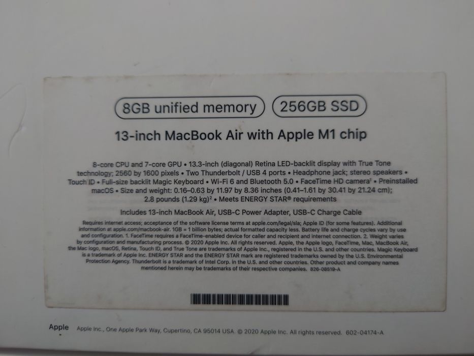 Макбук Apple MacBook Air