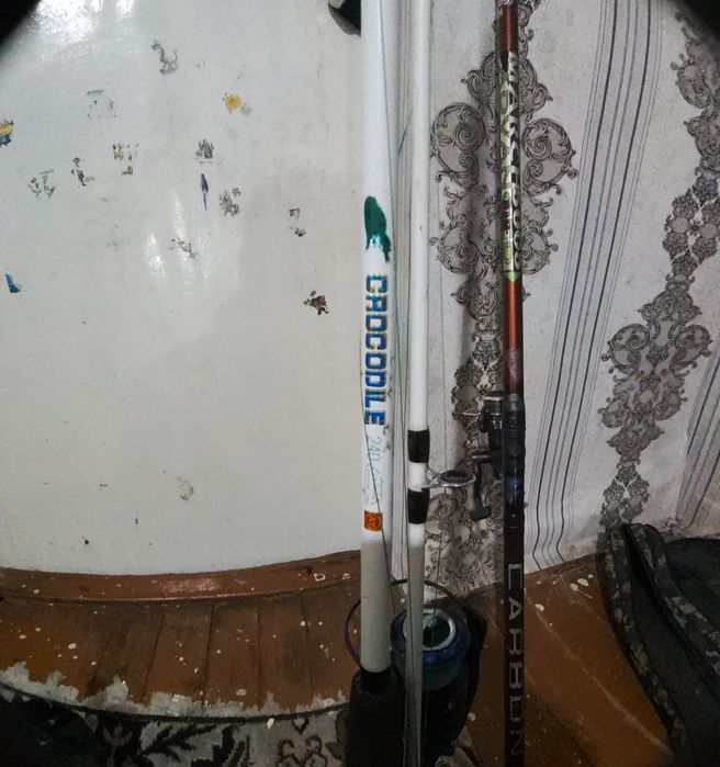 Спинг 2.40 и парковочный удичк 5 метр