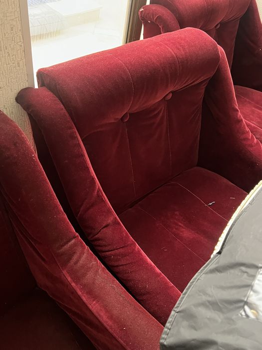 Мягкая мебель диван и два кресла