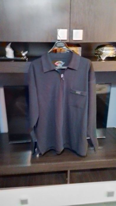 Рубашка кофта трикотаж большая