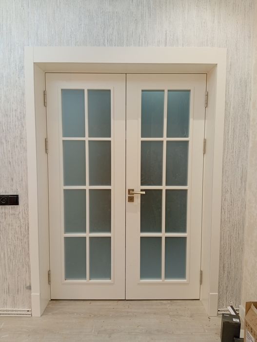 Профессиональная установка МДФ дверей