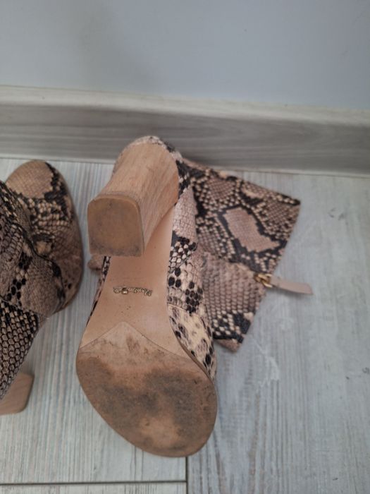 Massimo Dutti  естествена кожа питон