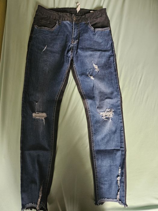 Дамски ластични дънки размер 38