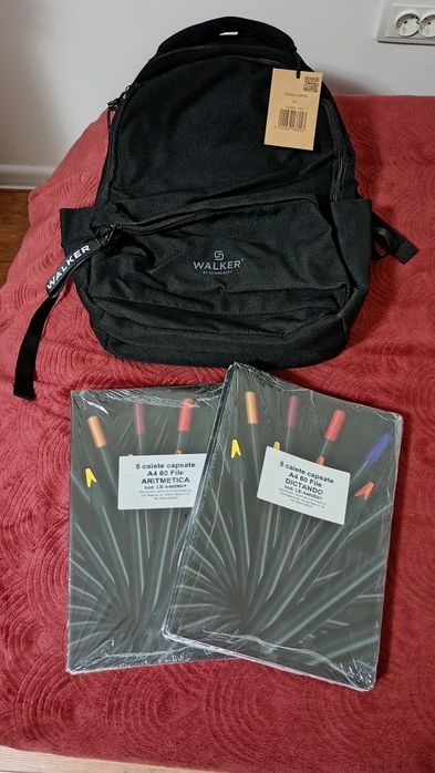 Ghiozdan Rucsac Walker Alpha Nou+ 10 caiete Oferta!