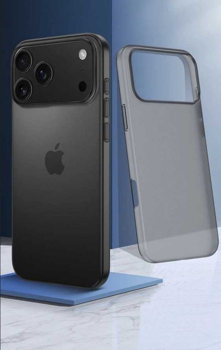 Твърд, прозрачен ,удароустойчив калъф за Iphone 12/16 ProMax
