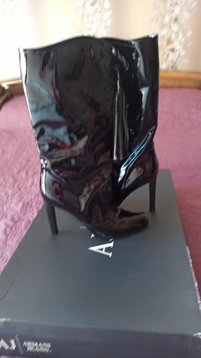 Ботуши от лак "Armani jeans"