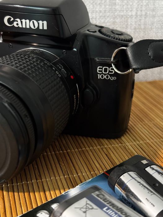 Canon EOS 100 QD + Canon EF 28–80 мм, плёночная камера