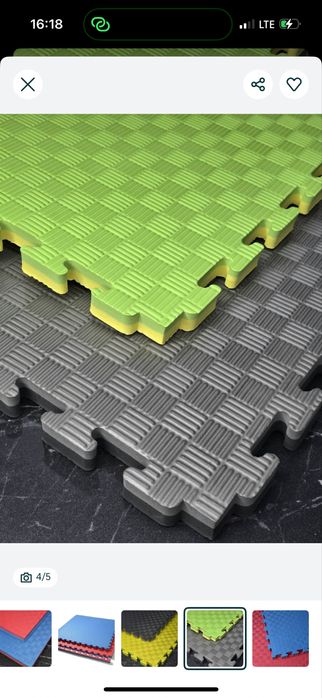 Tatami Eva mat 125 000/2 sm Optom va dona