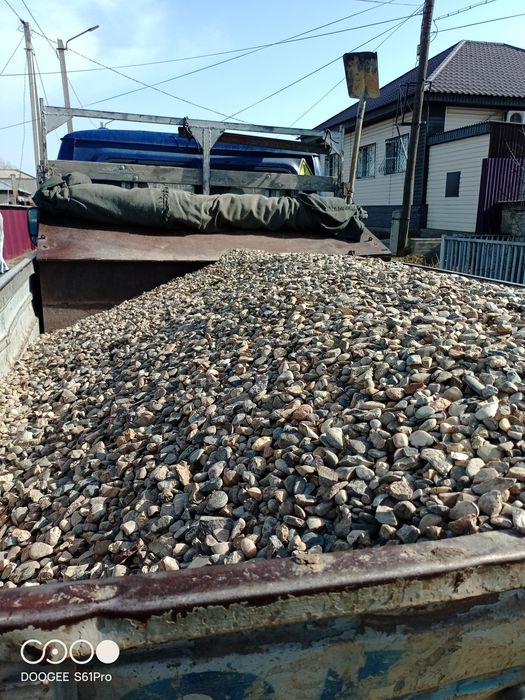 Щебень Глина Гравий Отсев Песок. Газель самосвал