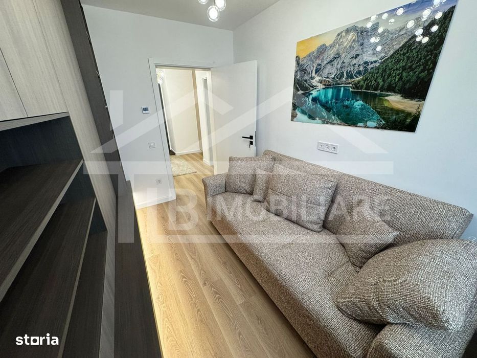 Apartament cu 3 camere, 75mp, parcare, Zona Green Residence