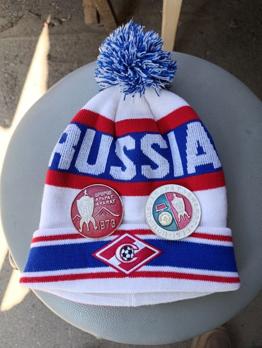 Футбольная шапочка зимняя Спартак