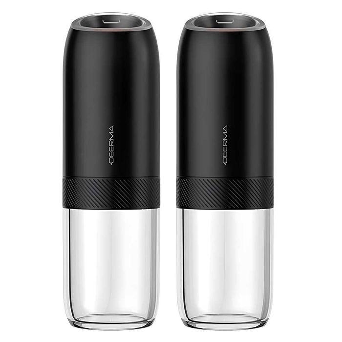 Deerma Electric Grinder Set (YM01),за сол и черен пипер,автоматично дозиране,регулируема едрост