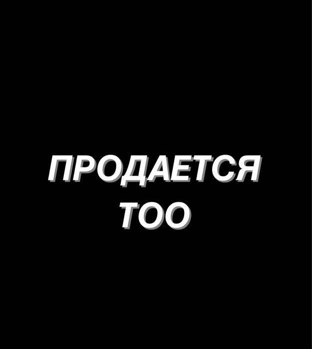 Продается тоо с фин устойчивостью