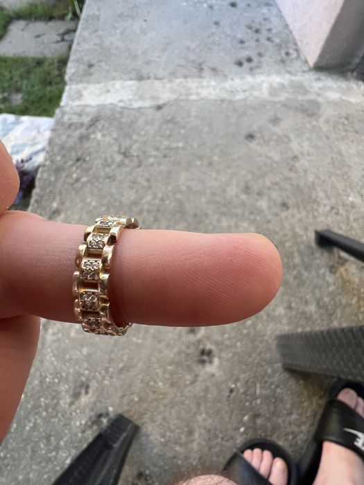 Inel Rolex din aur de 14k