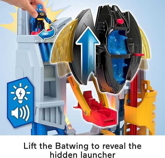Голям комплект за игра Батман и Супермен Imaginext Fisher Price