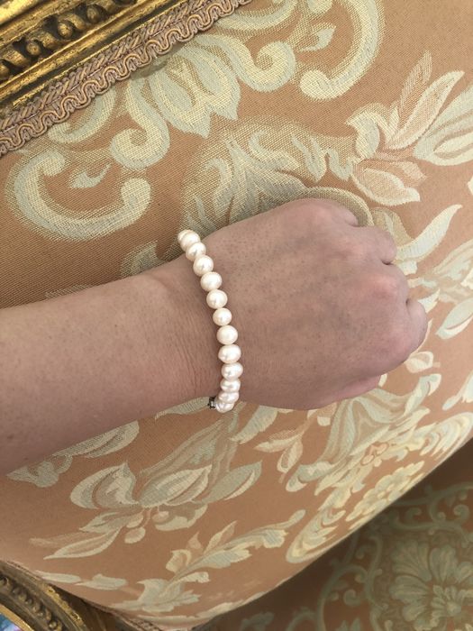 Bratara perle naturale cu inchizatoare din argint