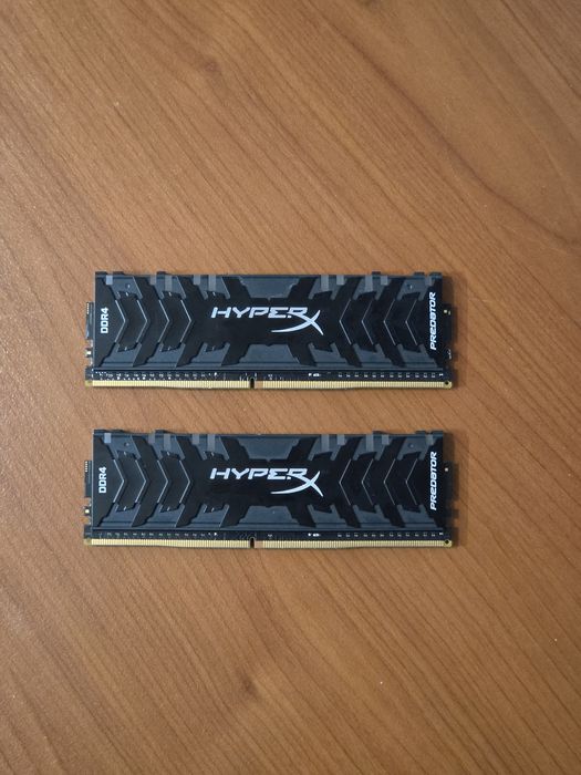 16gb [2x8gb] ddr4 3200mhz Kingsron HyperX Predator RGB