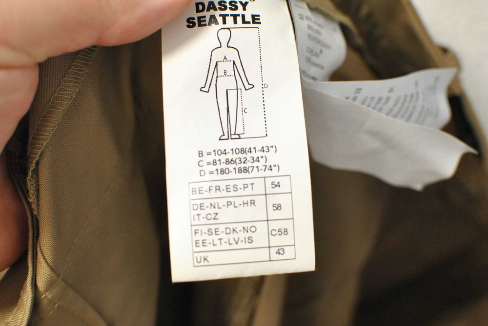 Dassy Cordura pantalon de lucru marimea 58  (3055)