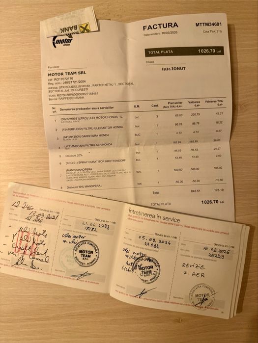 Honda CB500X 2019 - 25000km, revizii doar Honda, ultima pe 10 martie