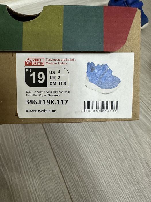 Vicco кеды/кроссовки первые шаги 19 размер как новые