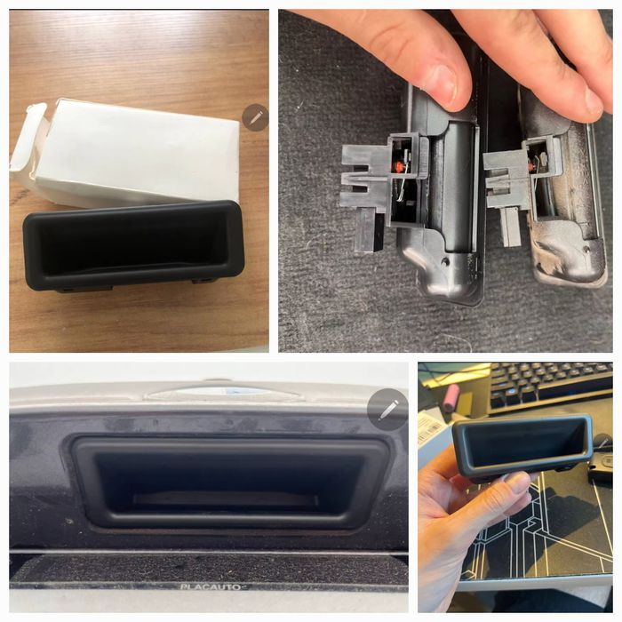 BMW Kofferraumtaster Heckklappengriff Für BMW E60 E90 E70 Etc. - Drucktaster, OE 51247118158 Heckklappe Öffner BMW