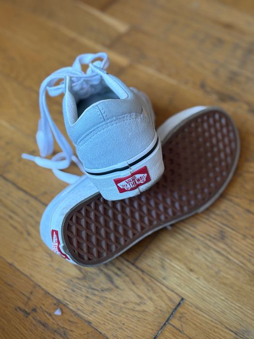 Old Skool Vans 34.5 номер - небесно сини