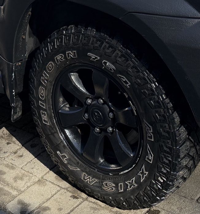 Грязевая резина с дисками!