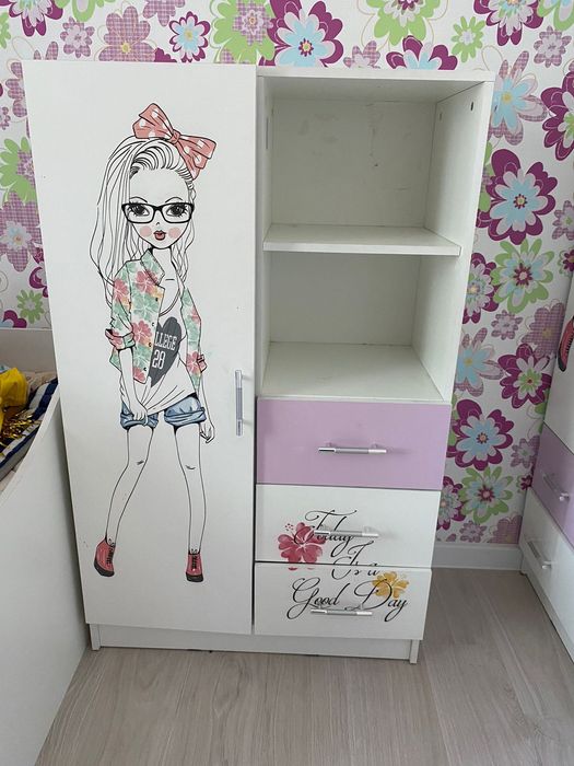 Детские шкафы девочки