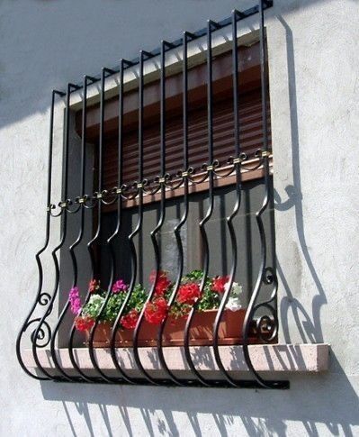 Deraza rushotka va panjaralar