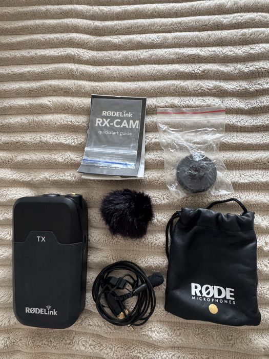 RØDELink TX-BELT Wireless Beltpack Transmitter + Lavalier Mic