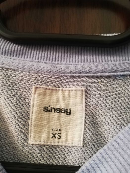 Синя блуза, ХС размер, Sinsay