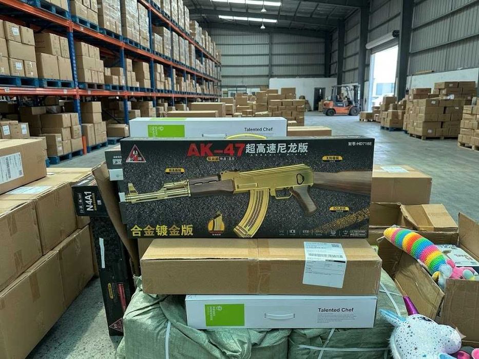 Страйкбольный AK-47 Kristall o'qli avtomat, Orbiz Temir va sifatli