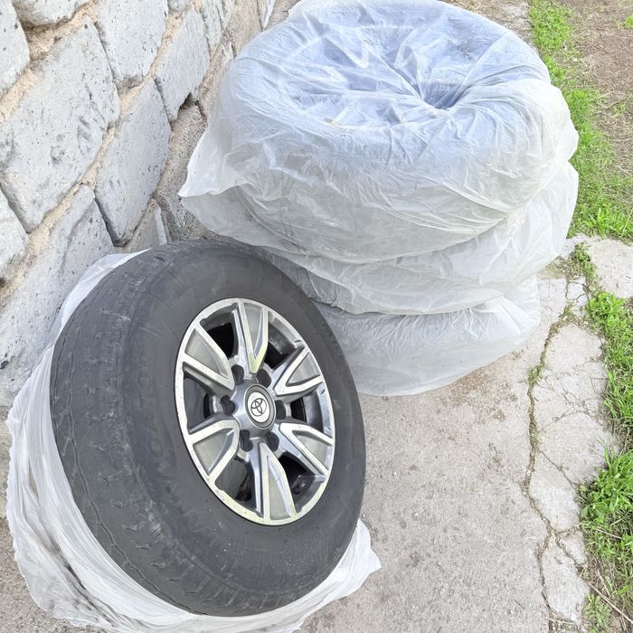 Титановые диски на Тойота Хайес