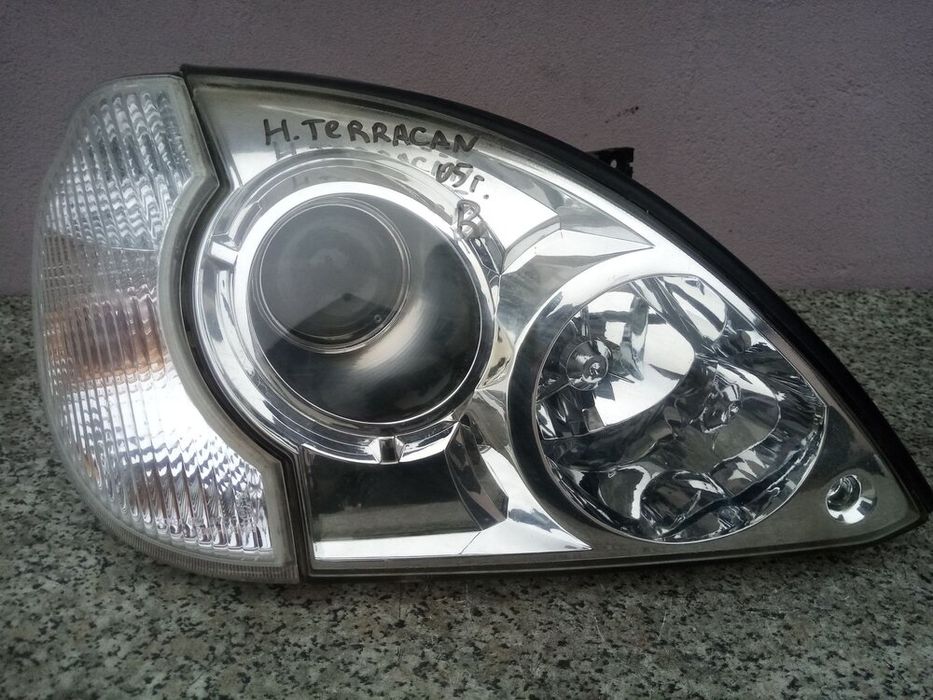 Hyundai terracan запчасти фары бампер форсунки
