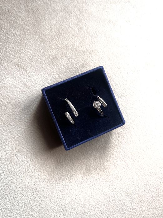 Swarovski комплект колие - пръстен - обеци